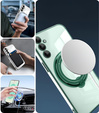 Mágneses tok Samsung Galaxy S25+ Plus készülékhez, MagSafe, zöld