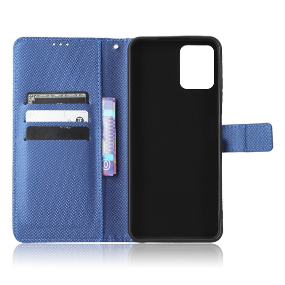 Pattintható tok a T Phone Pro 5G, Wallet Magnet, kék