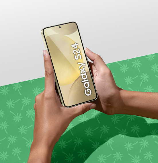 5D Full Glue Smart Palm edzett üveg Samsung Galaxy S24 készülékhez