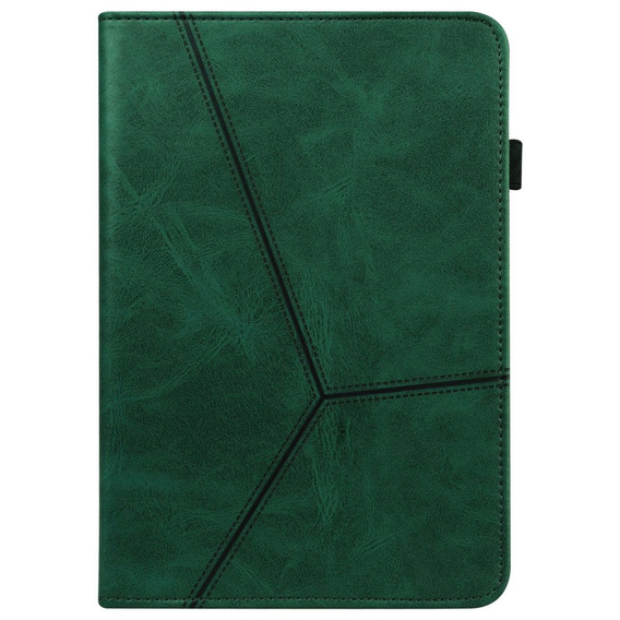 Tok Lenovo Tab M10 Plus 10.6 Gen 3 TB-125F TB-128F, Classic, tolltartóval, zöld
