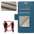CASEME Litchi pénztárca flip tok Samsung Galaxy Z Fold7 5G számára