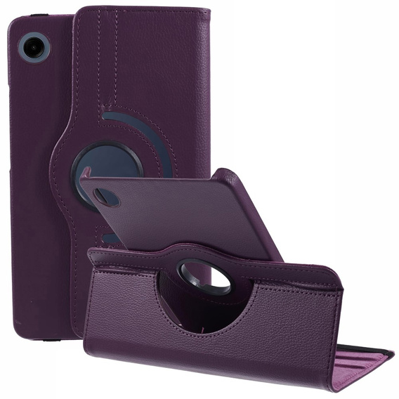 Tok Samsung Galaxy Tab A9 TB330FU 10.95", forgatható 360, lila