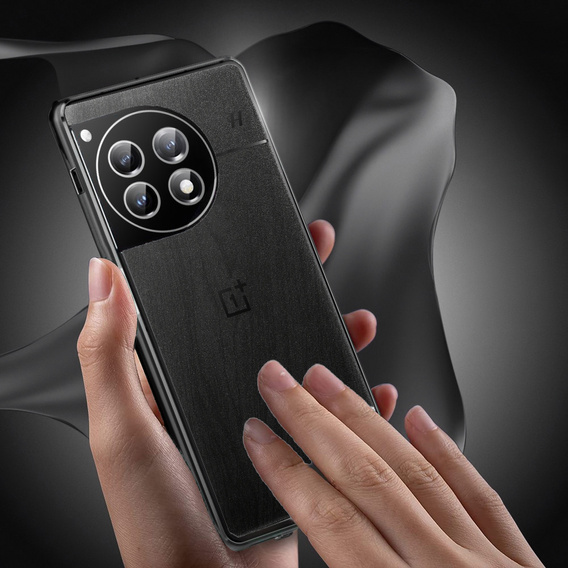 Tok OnePlus 13, Magnetic Dual Glass, fekete
