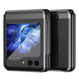 Tok Samsung Galaxy Z Flip7 FE / Z Flip6, PC Case, átlátszó / fekete