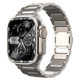 Karkötő Apple Watch 1/2/3/4/4/5/6/7/8/9/SE/ULTRA/ULTRA 2 42/44/45/45/49MM, titánium