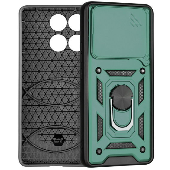 Telefontok a Motorola Edge 60 / 60 Fusion, CamShield Slide, zöld