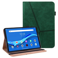 Tok Lenovo Tab M10 Plus TB-X606F, Classic, tolltartóval, zöld