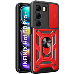 Telefontok a Infinix Hot 50 Pro+ 4G, CamShield Slide, piros