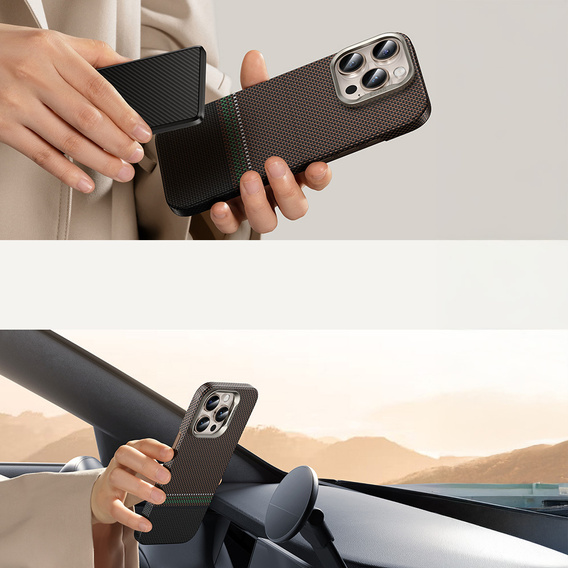 Benks Kevlar Magnetic Armor Air Prestige 600D G065 tok iPhone 16 Pro készülékhez