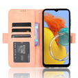 Pattintható tok a Samsung Galaxy M34, Card Slot, rózsaszín