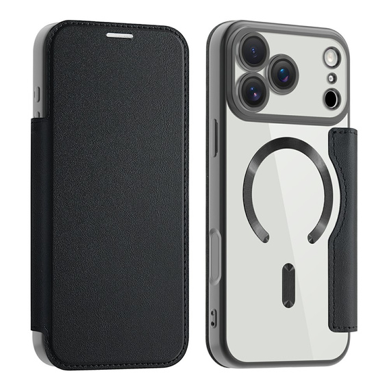 Wallet MagSafe RFID flip tok kameravédelemmel iPhone 17 Pro Max készülékhez
