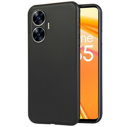 Vékony tok a Realme C55, Slim, fekete