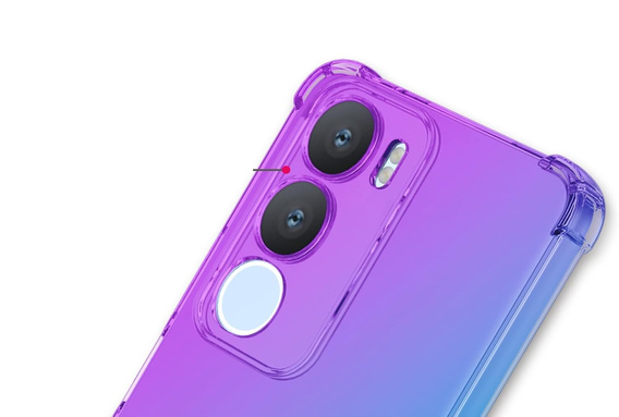 Tok Vivo Y19s, Gradient Dropproof, Lila / kék