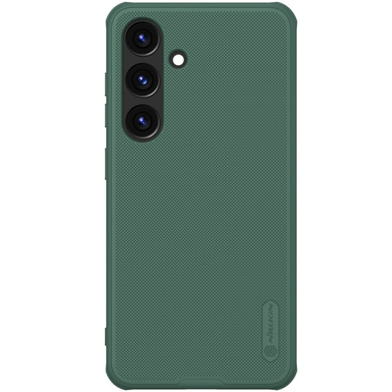 NILLKIN tok Samsung Galaxy S24, Super Frosted Shield Case, zöld
