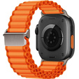 Nylon szíj Apple Watch 1/2/3/4/4/5/6/7/8/9/SE/Ultra/Ultra 2 42/44/45/49mm-es órához