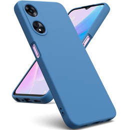 Telefontok a Oppo A38 4G / Oppo A18 4G, Silicone Lite, kék