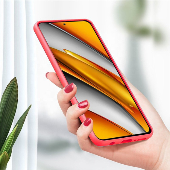 Telefontok a Xiaomi Mi 11i / POCO F3, Silicone Lite, piros