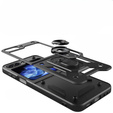 Páncélozott telefontok a Samsung Galaxy Z Flip5 5G, Nox Case Ring, fekete