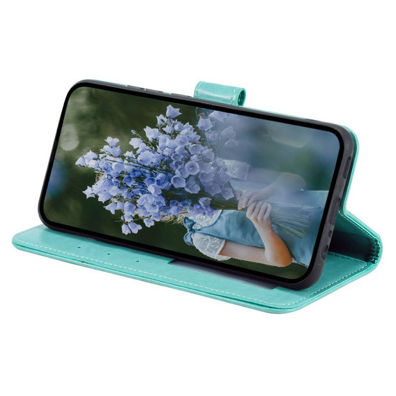 Pattintható tok a Xiaomi Redmi A3, Mandala, zöld