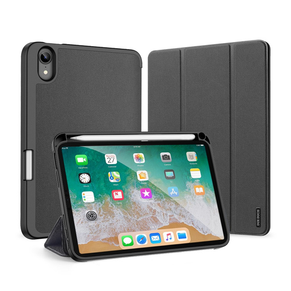 Tok iPad mini 8.3" 2021 (6 gen.)-hoz, Dux Ducis Domo, fekete