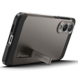 Spigen tok Samsung Galaxy A36 5G készülékhez, Tough Armor Mag Mag MagSafe, fekete + 9H edzett üveg