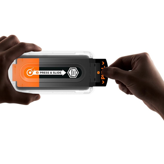 Spigen Glas.tR EZ Fit Pro HD 2 db-os edzett üveg Samsung Galaxy S25 FE készülékhez