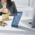 Tok iPhone 16E, Kickstand Matt Case, MagSafe, kék