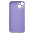 Telefontok a iPhone 15, Silicone Lite, lila