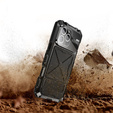 Páncélozott tok a iPhone 16 Pro, R-JUST, fekete