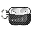 Szénszálas textúrájú TPU tok az AirPods Pro 3 készülékhez