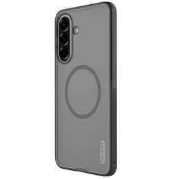 NILLKIN Frosted Shield Pro MagSafe tok Samsung Galaxy A57 5G készülékhez, átlátszó/fekete