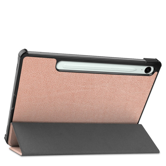 tok Samsung Galaxy Tab S9 FE-hoz, háromrétegű, rózsaszín rose gold