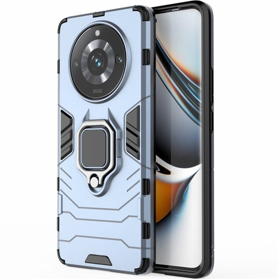 Telefontok a Realme 11 Pro / 11 Pro +, Kickstand Ring, kék