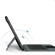 Tok + billentyűzet Galaxy Tab S9+, NILLKIN Bumper Pen Slot, fekete
