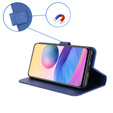 Pattintható tok a Xiaomi Redmi A3, Wallet Smart Magnet, kék