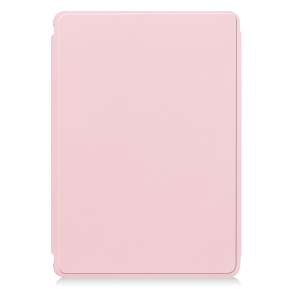 Billentyűzet tok Samsung Galaxy Tab S10 Lite / S10 FE / S9 FE, Rotary 360° Leather, rózsaszín