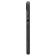 A Spigen tok iPhone 16E, Liquid Air, fekete + 9H edzett üveghez