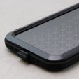 Love Mei Telefontok a iPhone 12, armored with glass, fekete