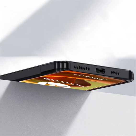 Telefontok a Motorola Moto G85, AntiDrop Hybrid, fekete