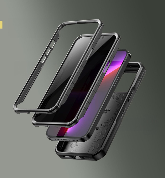 Dexnor CamProtect MagSafe páncélozott tok iPhone 13 Pro készülékhez