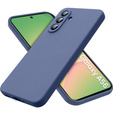Telefontok a Samsung Galaxy A56 5G, Silicone Lite, sötétkék