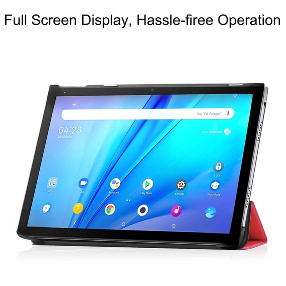 Tok TCL Tab 10s 9081X / TCL Tab 10s 9080G 2021, Smartcase, piros
