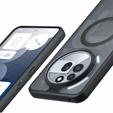 Tok Nothing Phone 3A Pro-hoz, MagSafe, ERBORD Matt Case, fekete