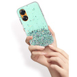 Telefontok a Oppo Reno8 T, Glittery, zöld
