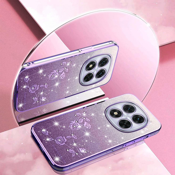 Glitter Flower tok a Xiaomi Redmi Note 15 5G / Poco M8 5G készülékhez