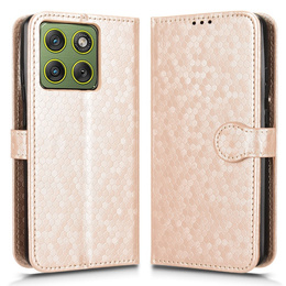 Wallet Rhombus flip tok Motorola Edge 70 készülékhez