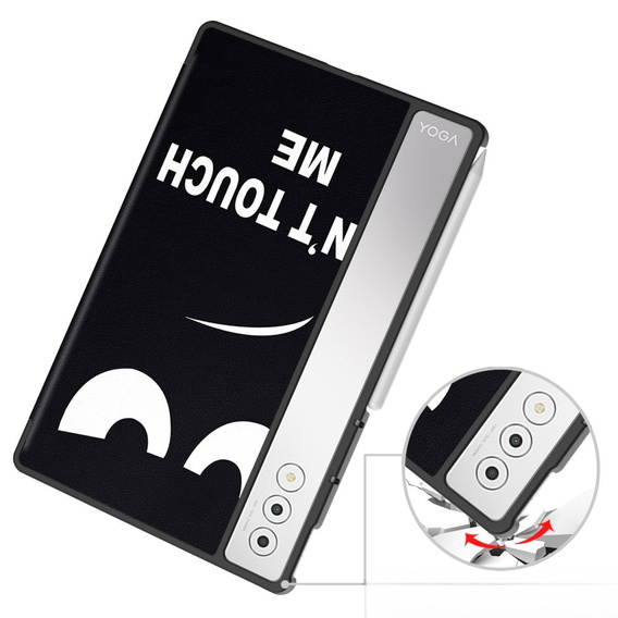 Tok Lenovo Yoga Tab Plus, Smartcase, don't touch me