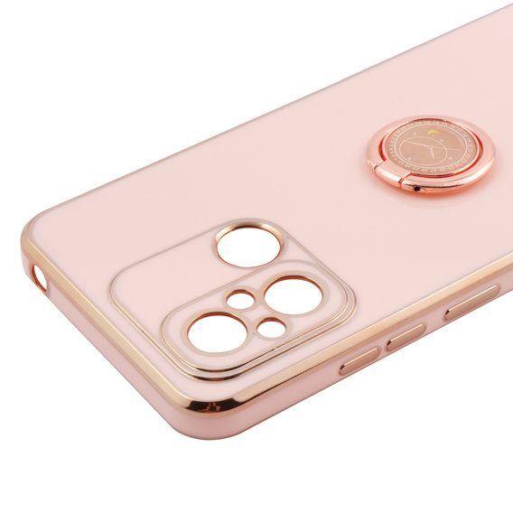 Telefontok a Xiaomi Redmi 12C, Electro Ring, rózsaszín rose gold