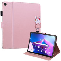 Tok Lenovo Tab M10 Plus 10.6 Gen 3, pánttal, animal, rózsaszín