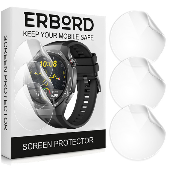 3x ERBORD hidrogél fólia Huawei Watch GT 5 Pro 46mm